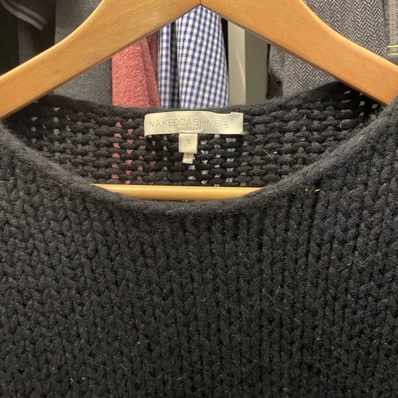 NAKED CASHMERE Knit Sweater in Black - Size Small - Picture 2 of 4